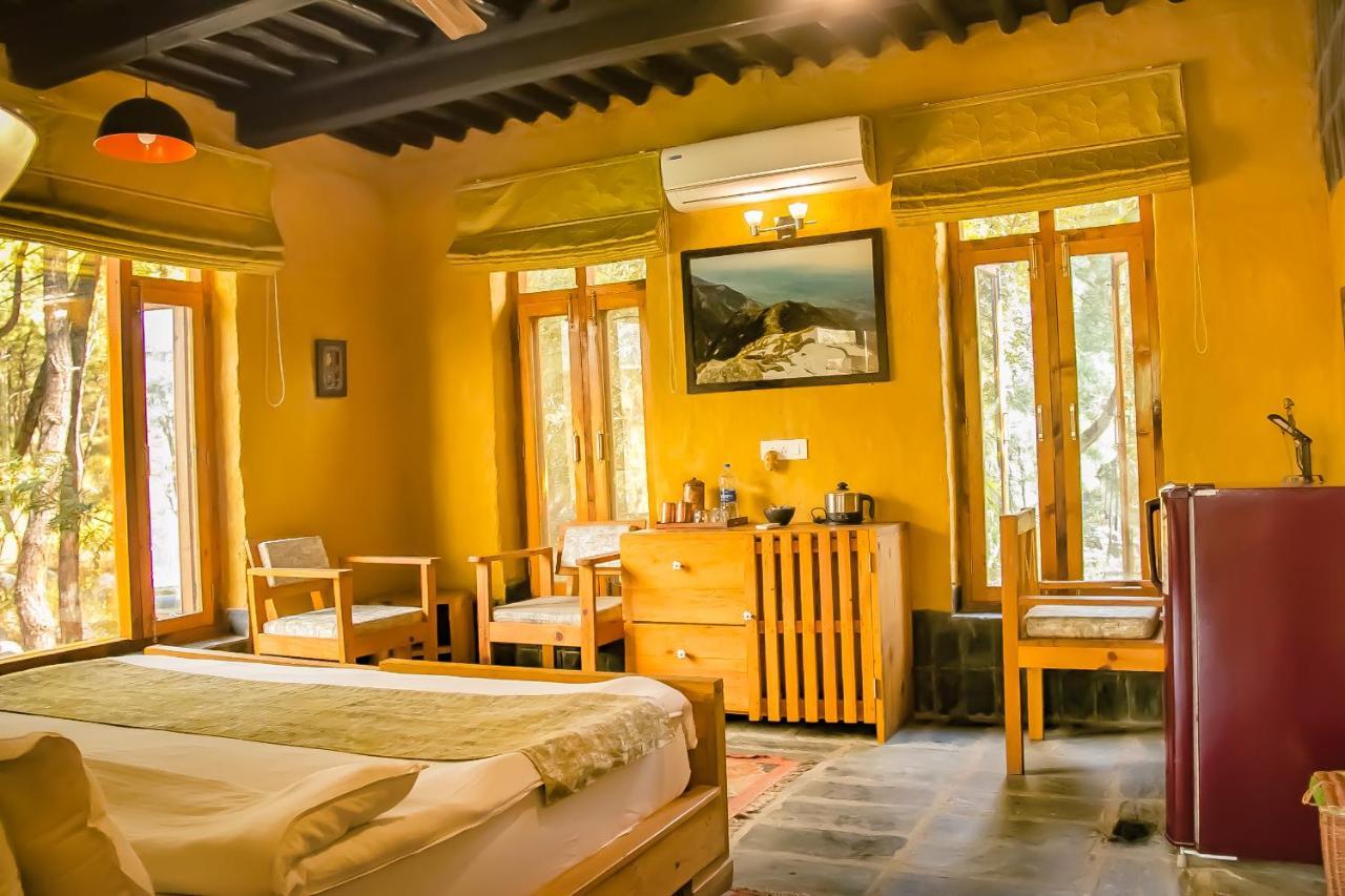 Prakriti Aalay - Riverside Mountain View Boutique Eco Resort 达兰萨拉 外观 照片