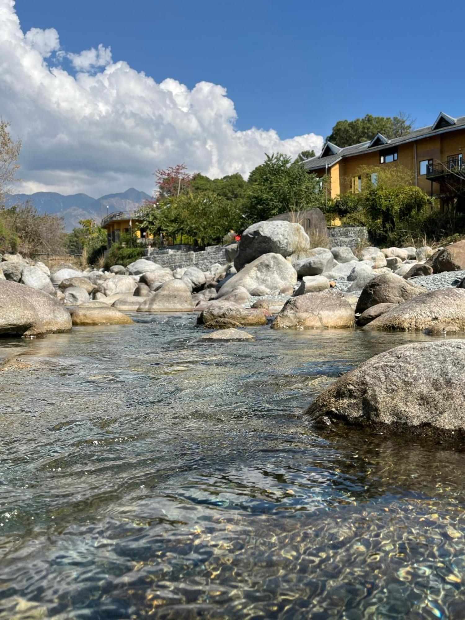 Prakriti Aalay - Riverside Mountain View Boutique Eco Resort 达兰萨拉 外观 照片